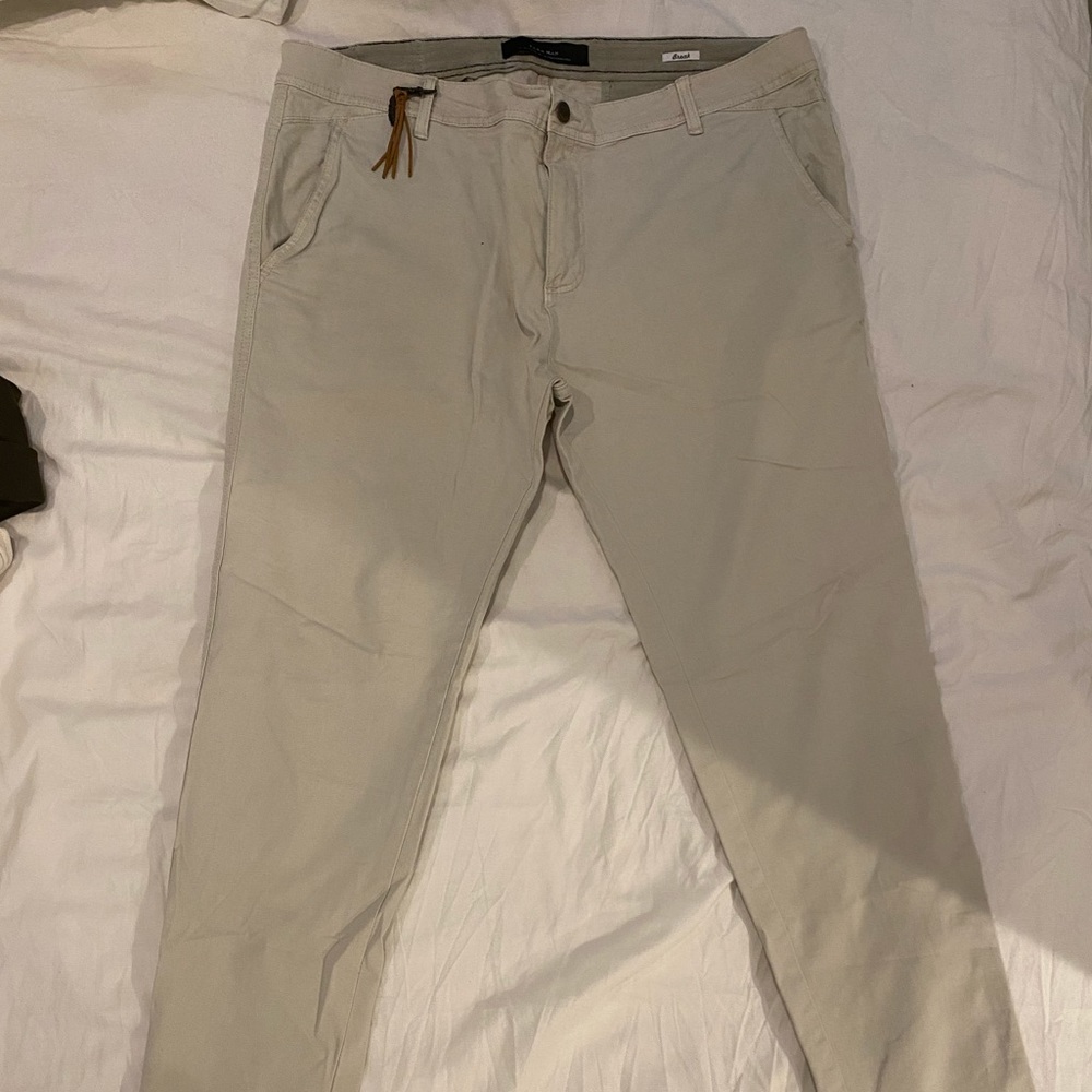 New Zara slim fit Chinos  waist 38